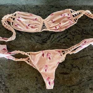 acacia strapless set!